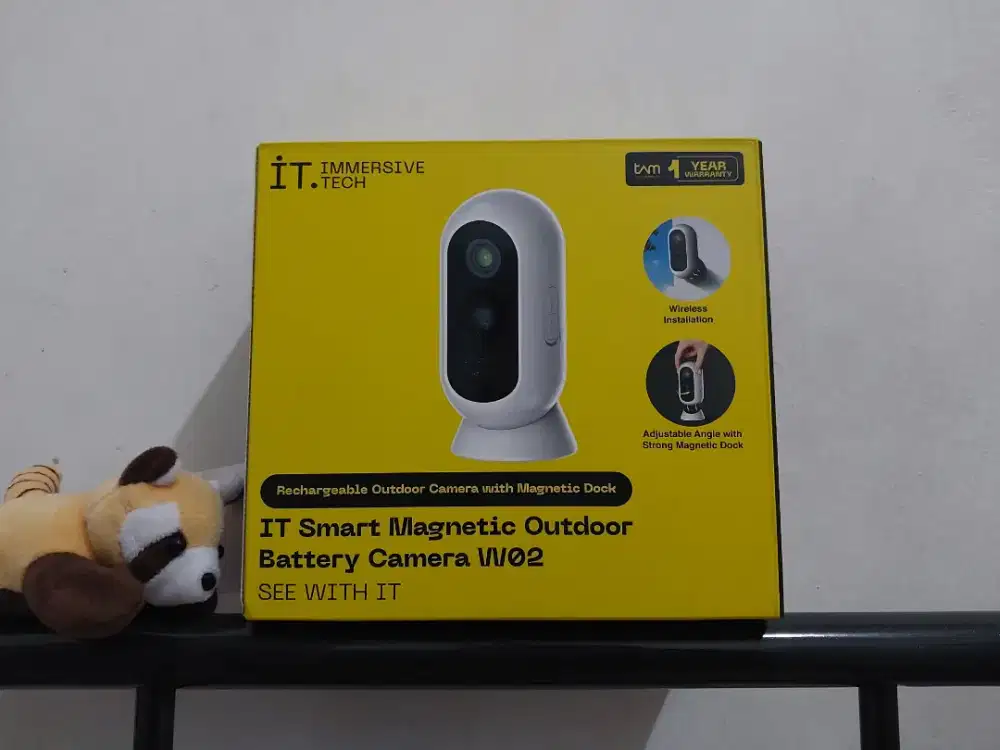 IT Smart Magnetic Outdoor Battery Camera CCTV (BNIB)