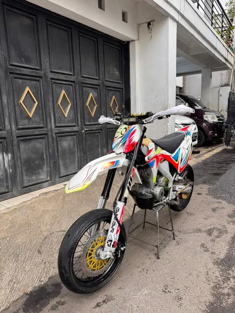 Kawasaki klx 2017 full modif siap gas