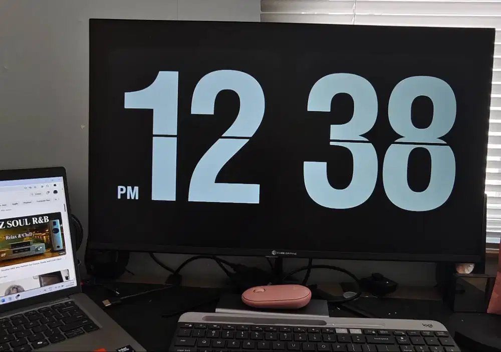 LED Monitor CUBE GAMING RETINA 27 F27FV FHD Frameless Design 75Hz