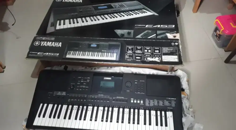 Jual cepat keyboard Yamaha PSR E453