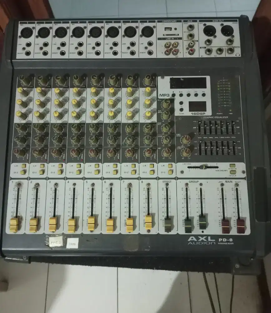 Mixer axl audion pd 8