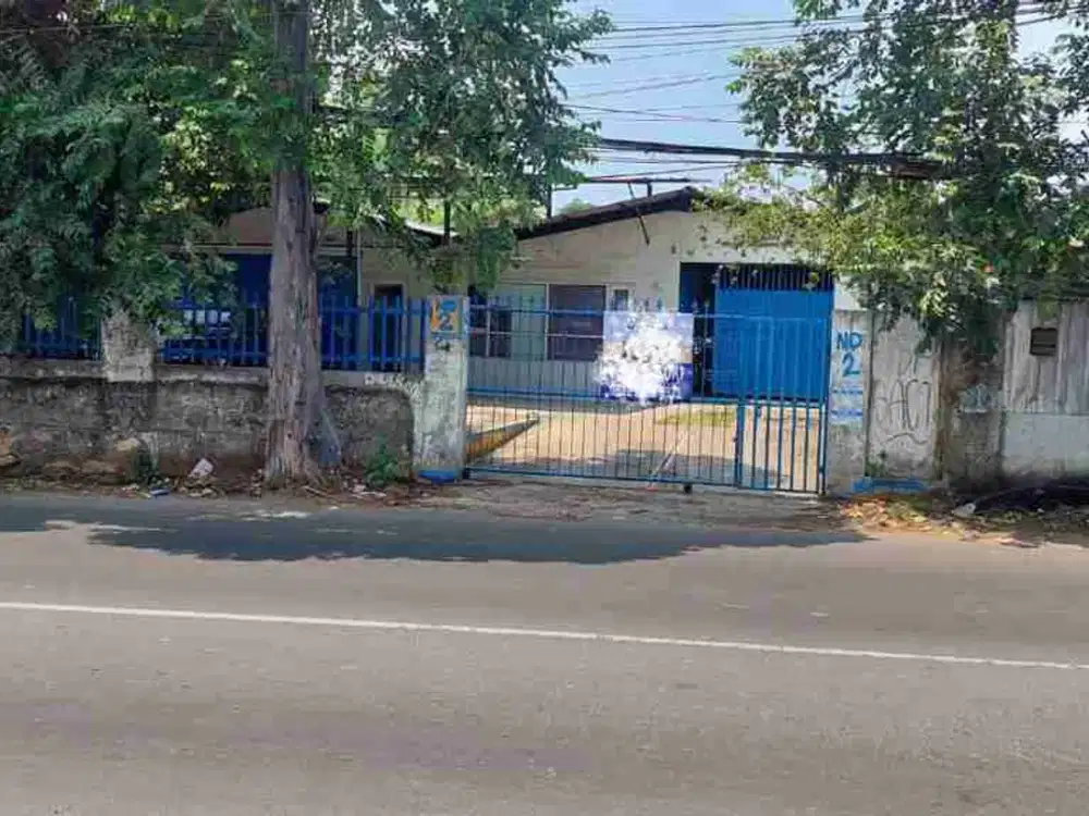 Dijual Cepat Gudang Pinggir Jalan raya besar Hasyim Ashari