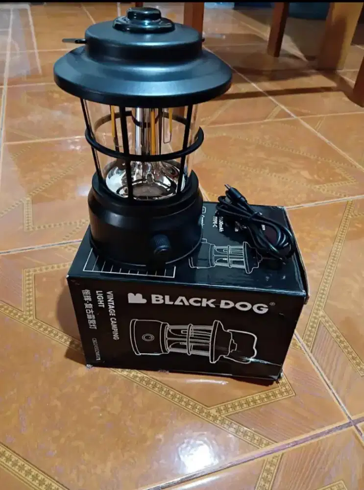 Jual lampu camping blackdog vintage lamp