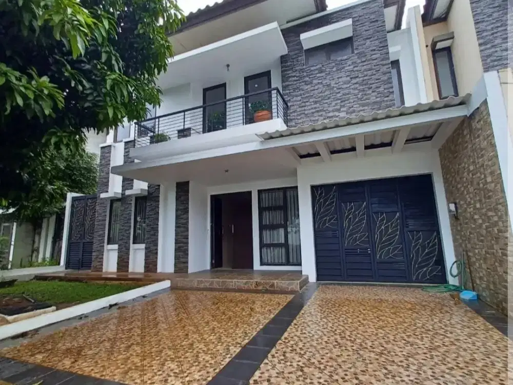 Rumah 2 Lantai Siap Huni, Elit, Legenda Wisata, Dekat Cibubur