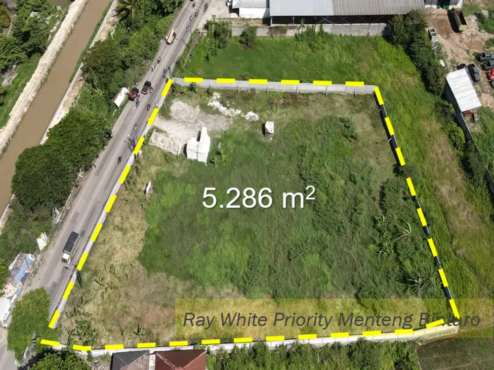 Tanah Dengan Lokasi Strategis di Pinggir Jl. Raya Mauk, Sukadiri, Kabupaten Tangerang