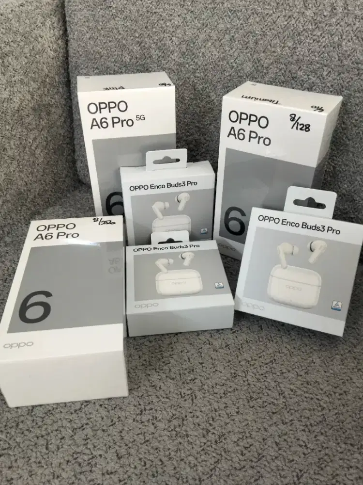 OPPO A6 PRO SERIES TERBARU BONUS ENCOBUDS 3 PRO BISA KREDIT SIAP ANTAR
