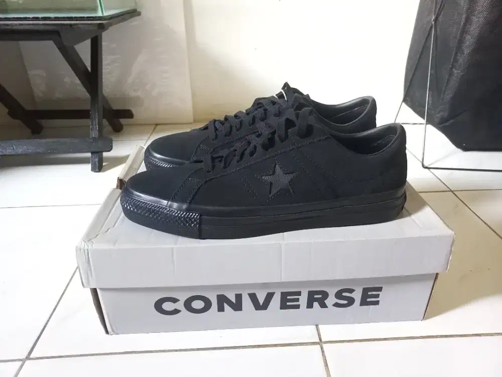 Converse One Star Pro Suede Full Black