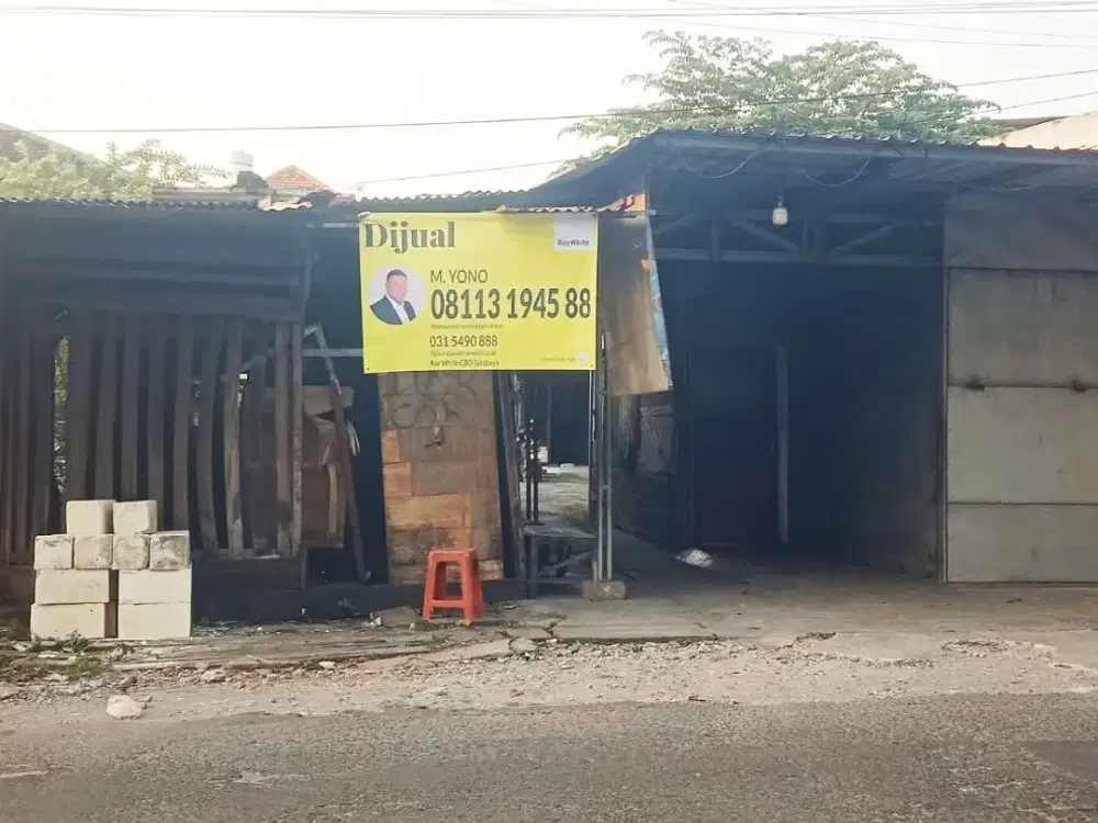 DIJUAL MURAH RUMAH HITUNG TANAH JL MENGANTI LIDAH WETAN