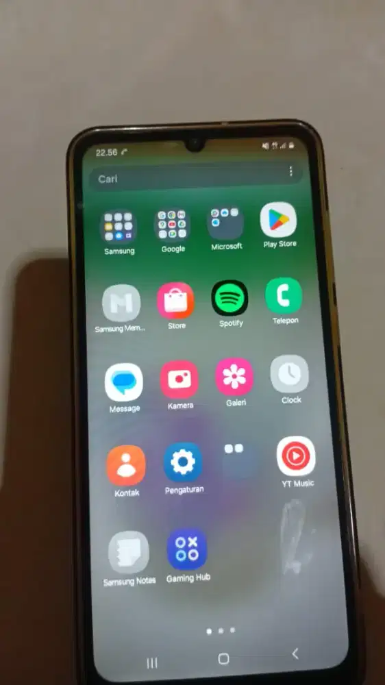 Jual hp samsung galaxi a05 ram 4gb masih normal bagus mulus