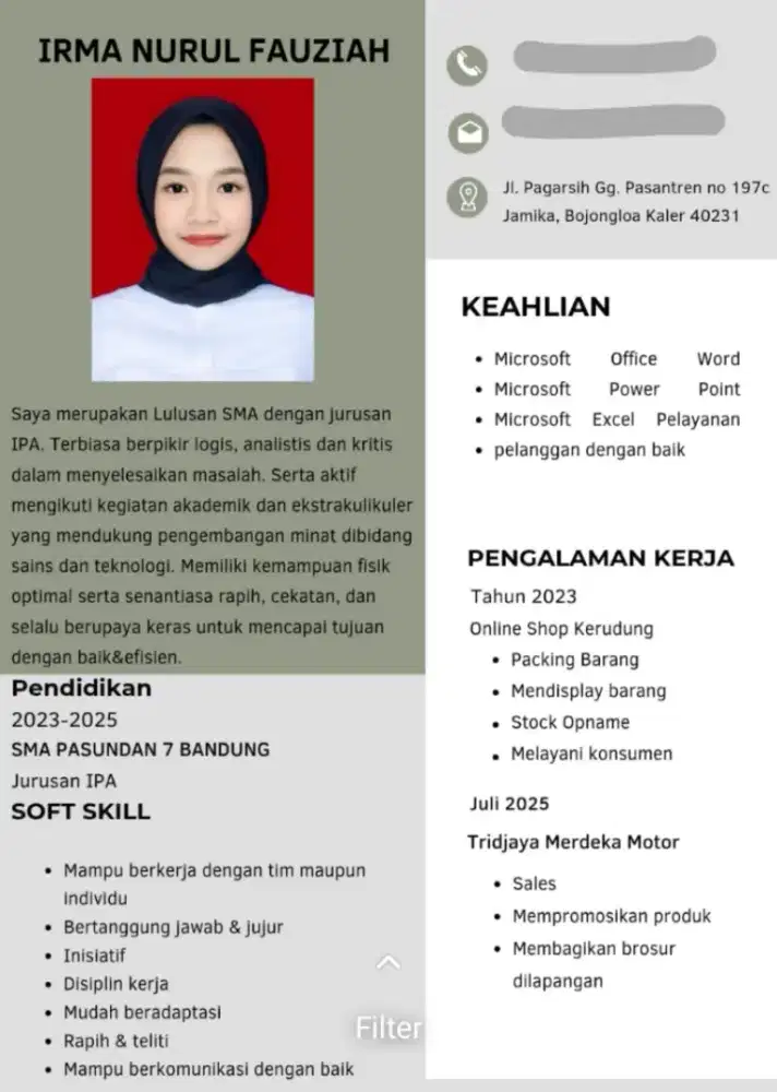 Info lowongan kerja
