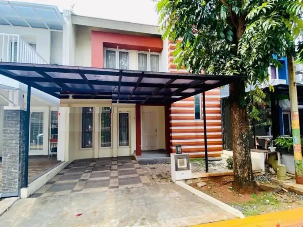 Turun Harga Rumah Minimalis 2 Lantai Puri Townhouse di Puri Bintaro Sektor 9 Tangerang Selatan