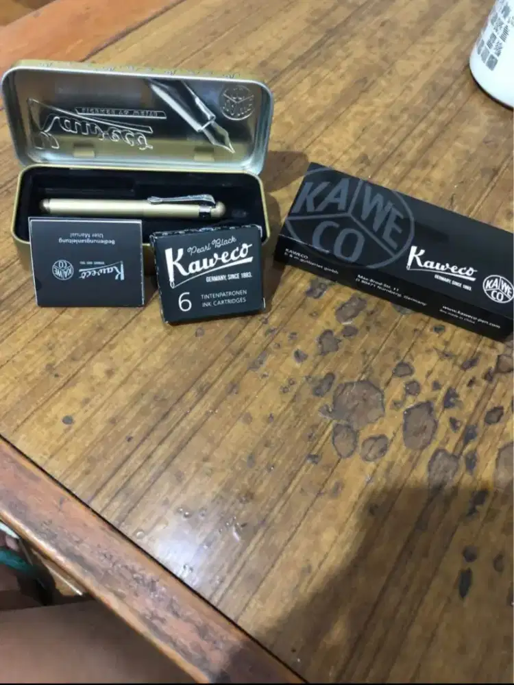 Jual Fountain Pen Kaweco Liliput Brass M (Medium Tip)