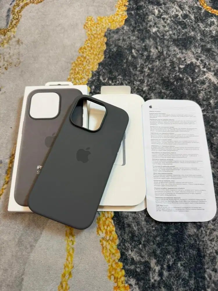 Silicone Case iphone 16 PRO Magsafe Original Apple Stone Gray