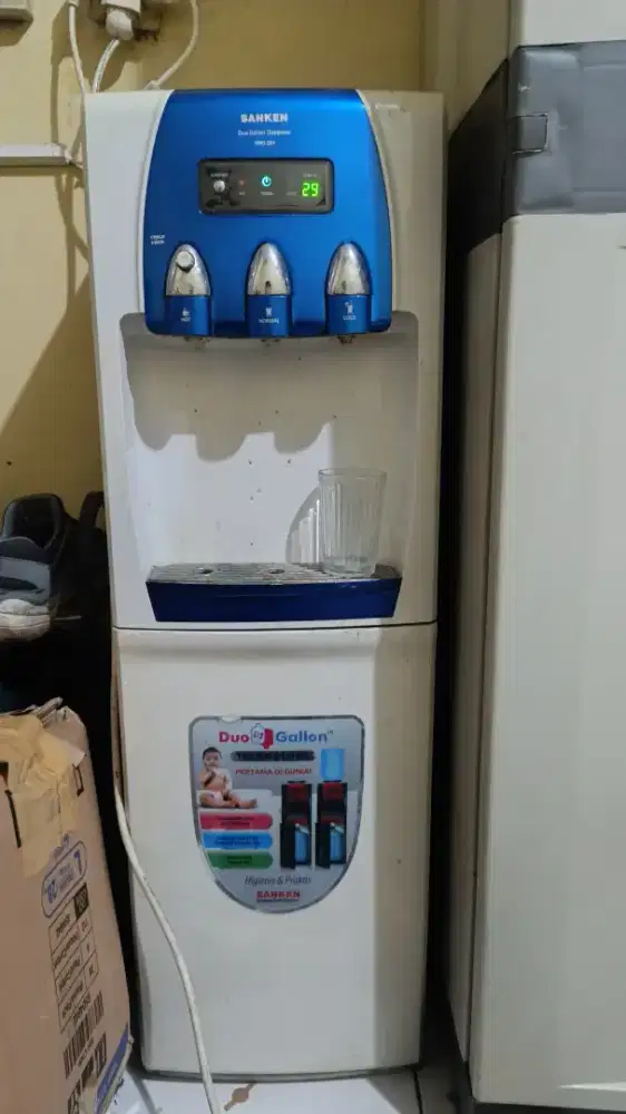 Dispenser Sanken Galon Bawah Hot & Cold
