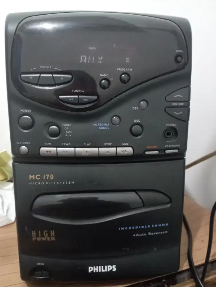 Tape radio philips
