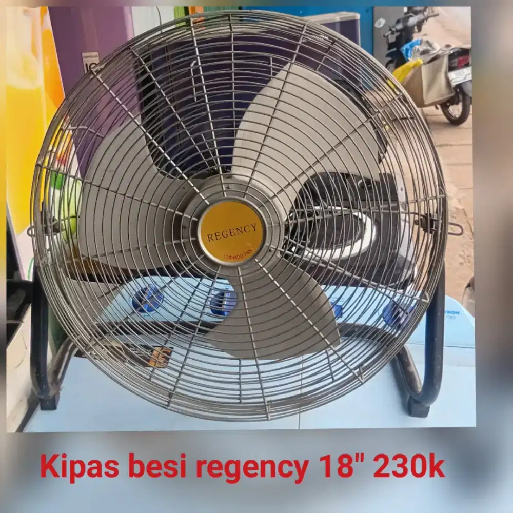 Kipas angin regency bekas .kondisi normal.