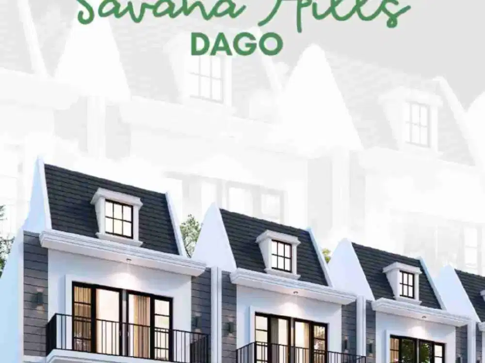 Dijual rumah baru promo murah sedang progres dekat Cigadung dan Dago resort Bandung