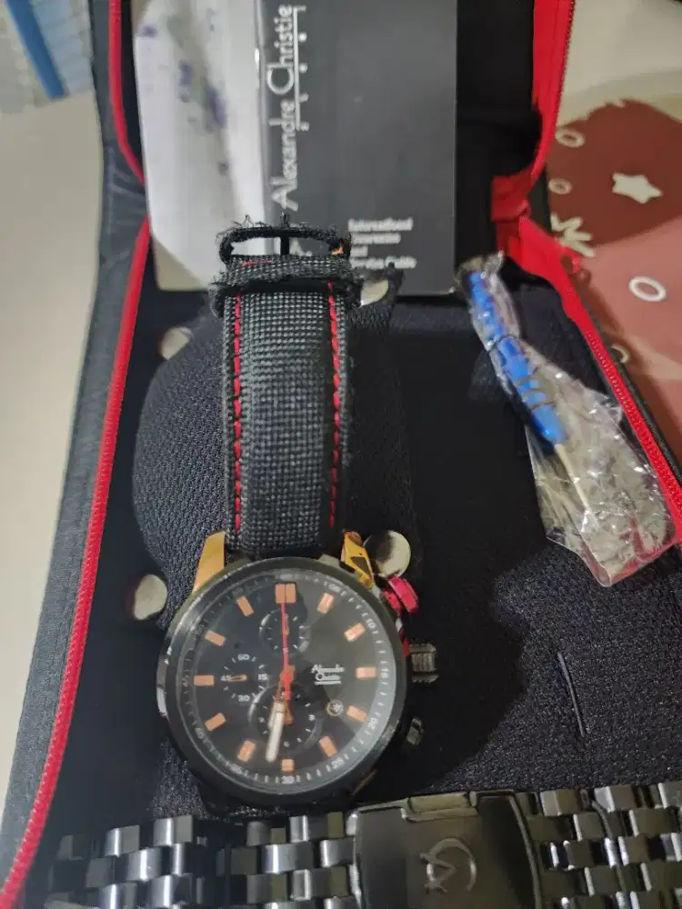 Dijual cepat jam Alexandre Christie Chronograph (Original)