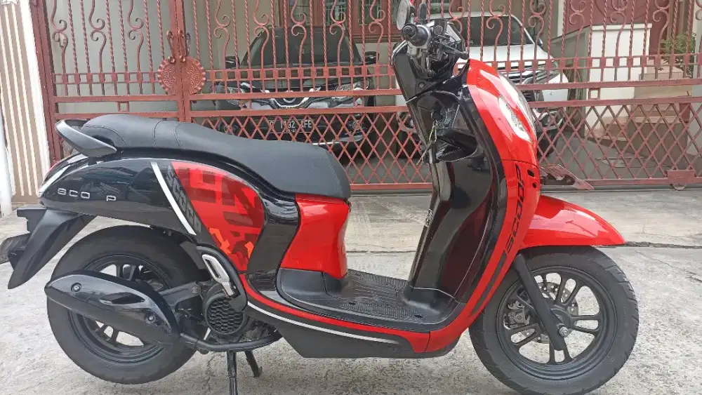 Honda Scoopy tahun 2021.