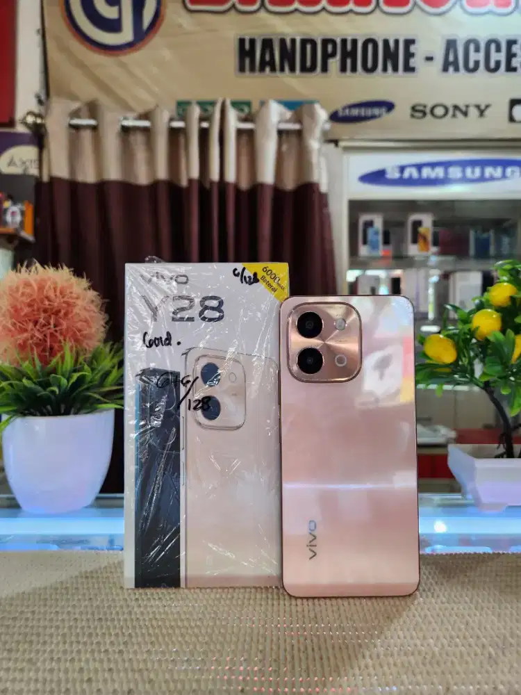Vivo Y28 Ram 6+6Gb/ 128Gb Fullset Mulus Original 100% Bergaransi
