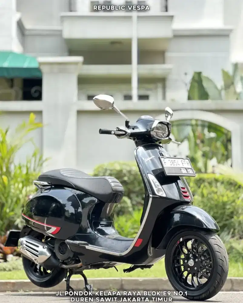 JUAL CEPET VESPA SPRINT S 150 IGET ABS LED THN 2019 PERFECT CONDITION