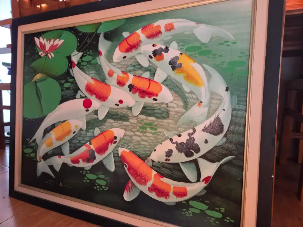 Lukisan ikan koi