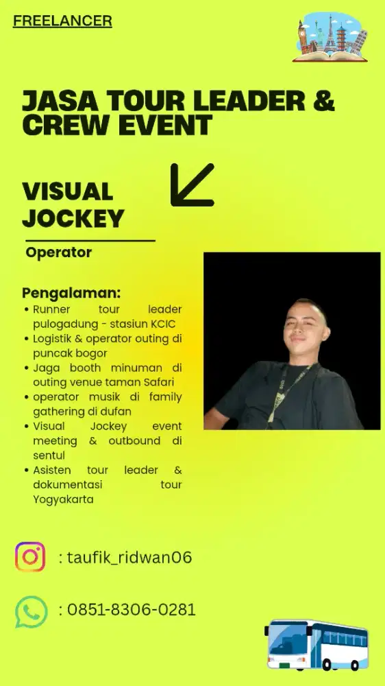 JASA EVENT CREW & TOUR LEADER