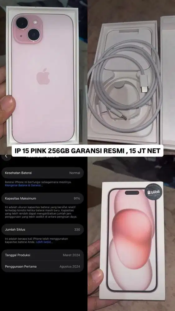Dijual iphone 15