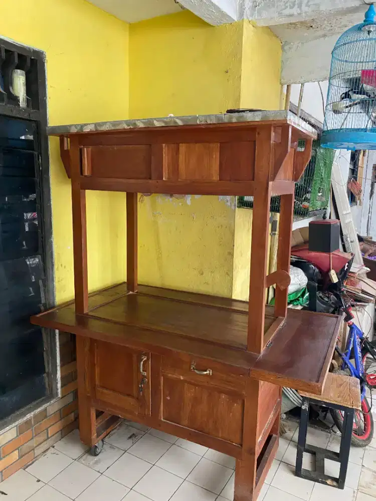 gerobak usaha angkringan atau dll