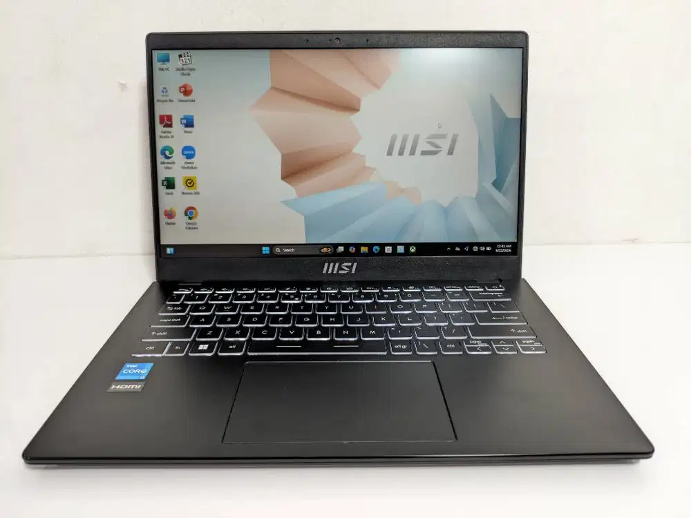 Jual Laptop MSI MODERN 14 (RAM 8GB/SSD 256GB) Intel Core i3-1115G4