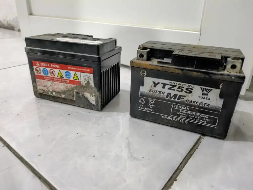 Aki Motor Copotan Sepeda Vario