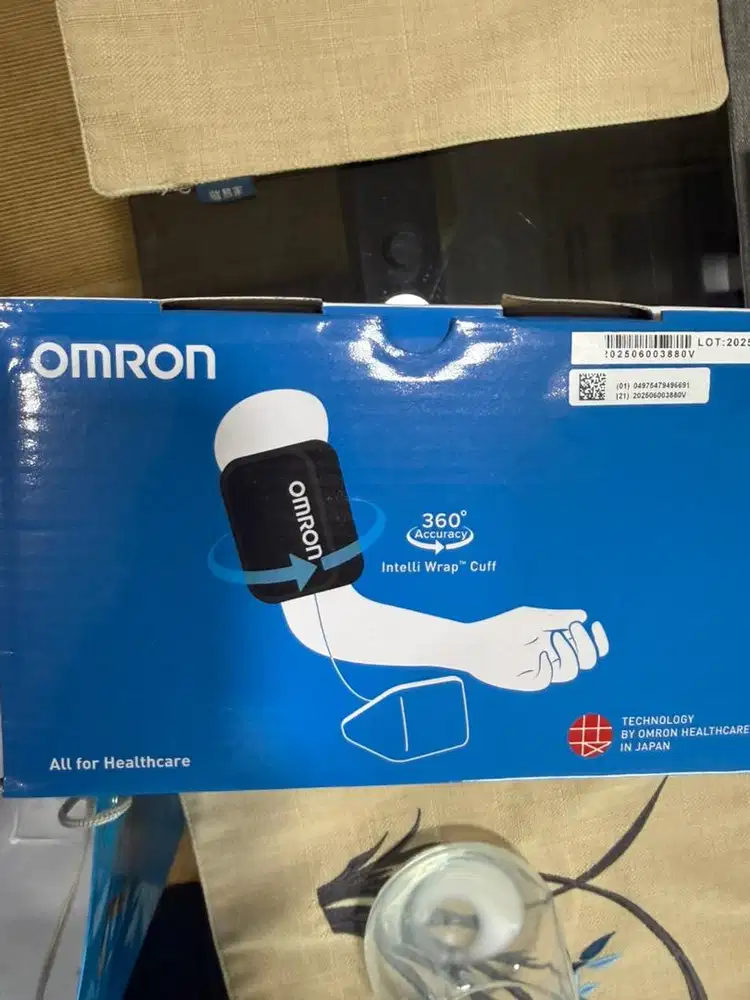 OMRON blood pressure monitor