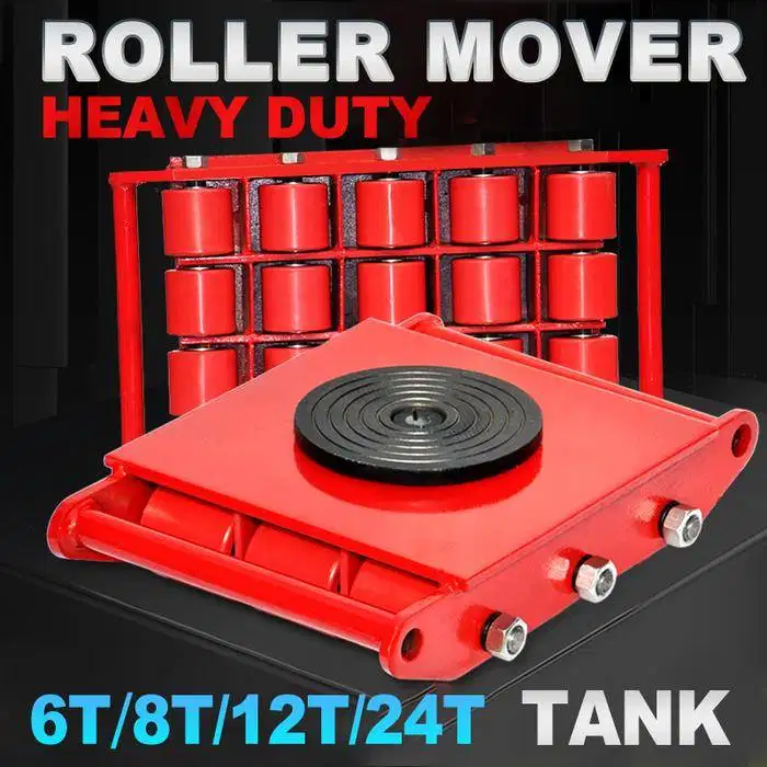 Roda Pemindah Barang 24 Ton Machinery Roller Mover Carrier Tank