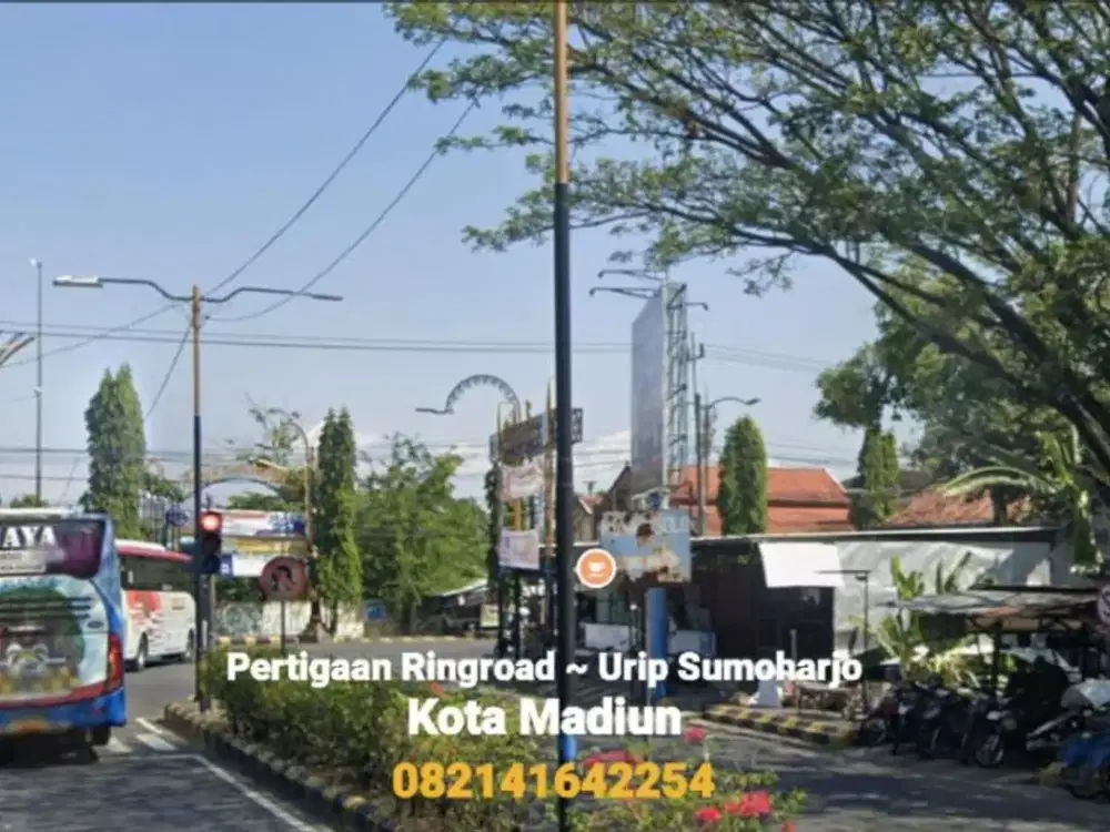 JUAL Tnh Pekarangan LD 30 mtr, Per3an Ringroad-Urip Sumoharjo KOTA MADIUN, Bagus