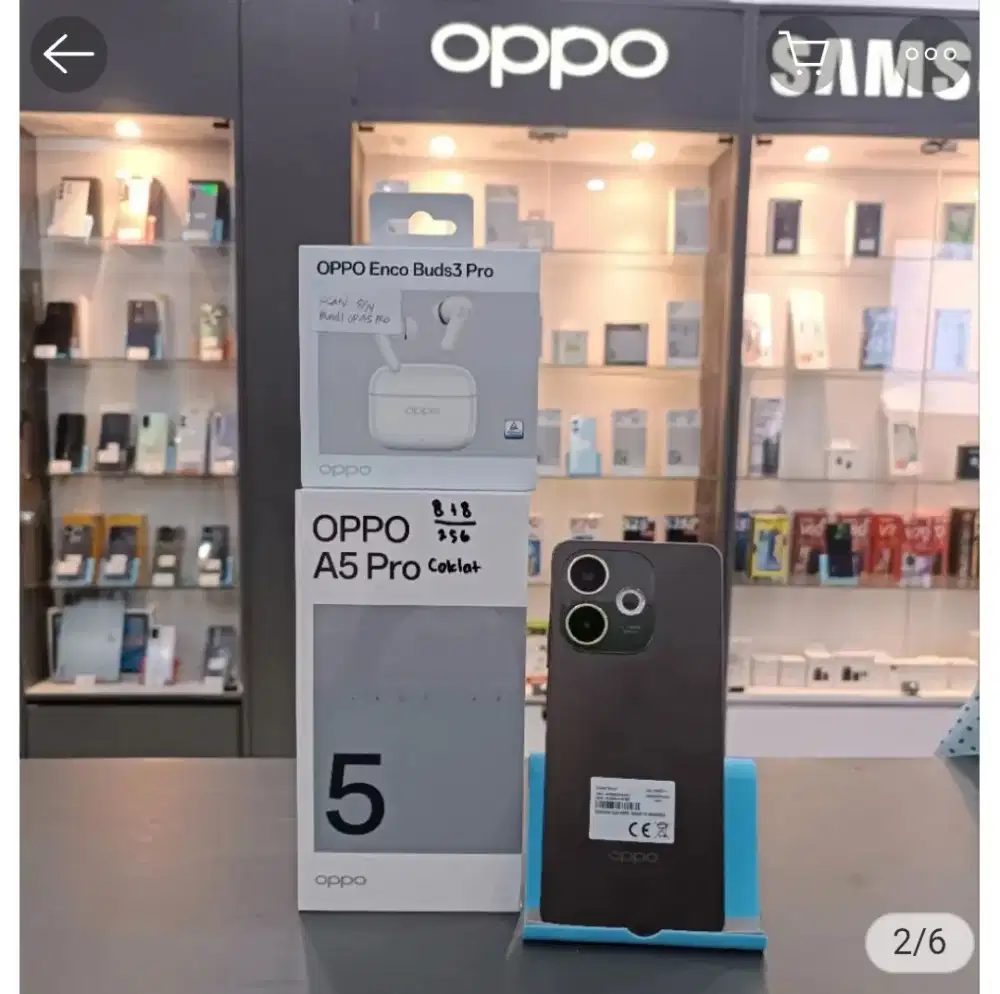 Oppo A5 pro 5G Ram 8/256