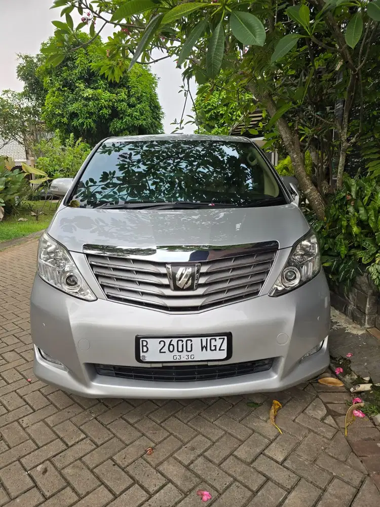 Toyota Alphard 2009 Bensin