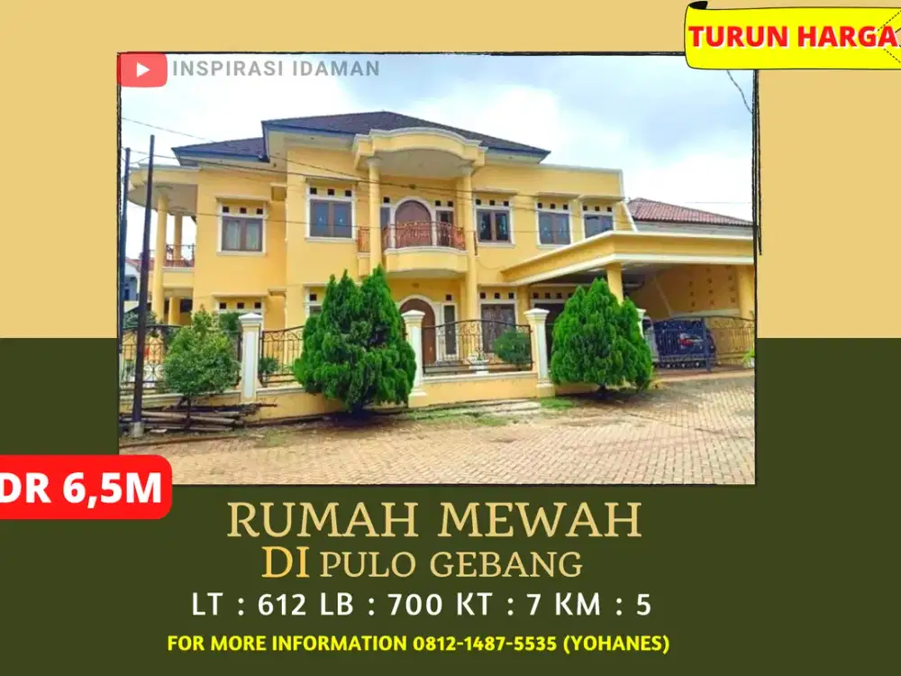 Bu Rumah Mewah Siap Huni Akses Jalan 2 Mobil Pulogebang Jakarta Timur