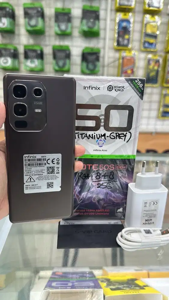 INFINIX NOTE 50S 5G RAM 16/256 FULLSET BERGARANSI PANJANG LAYAR LENGKU