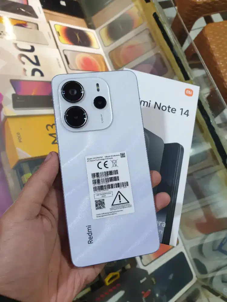 Redmi note 14 8/128 fullset like new garansi panjang