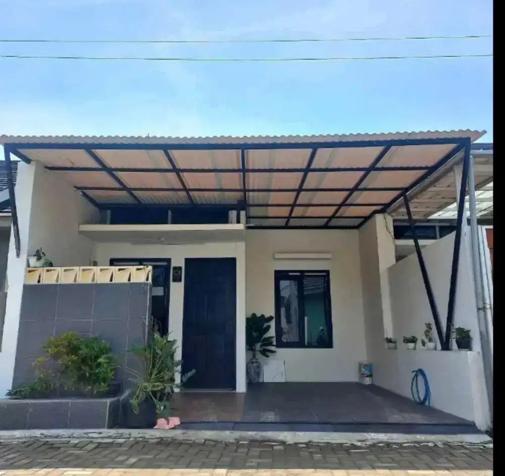 Kanopi carport alderon polosan