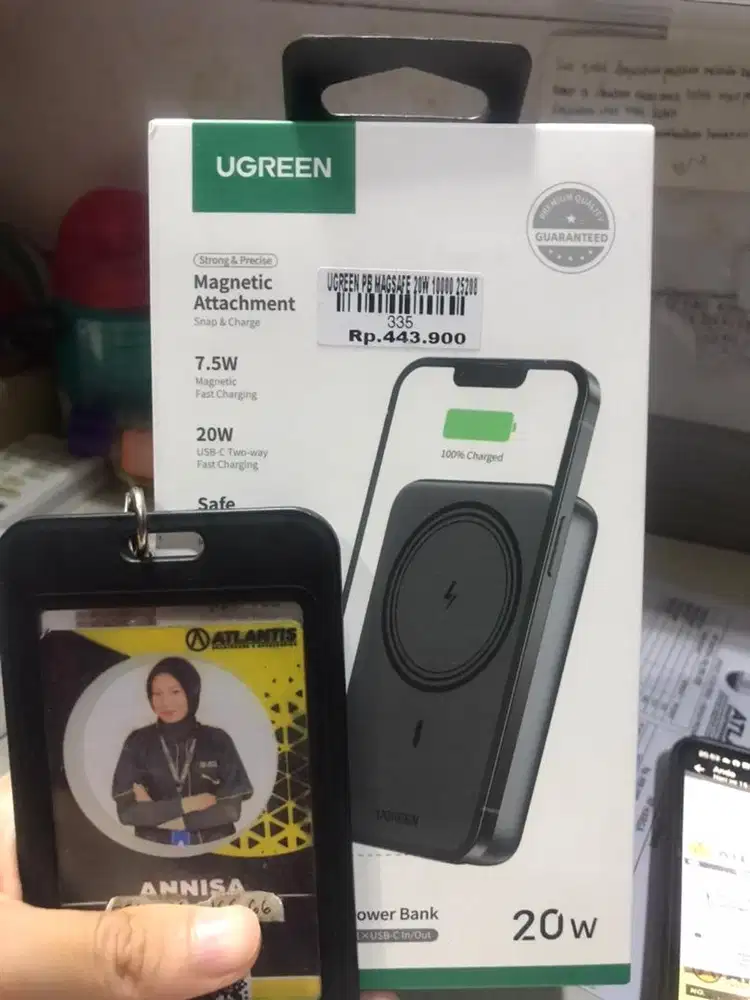 UGREEN PB MAGSAFE 20W 10000 | ATLANTIS DAHSYAT