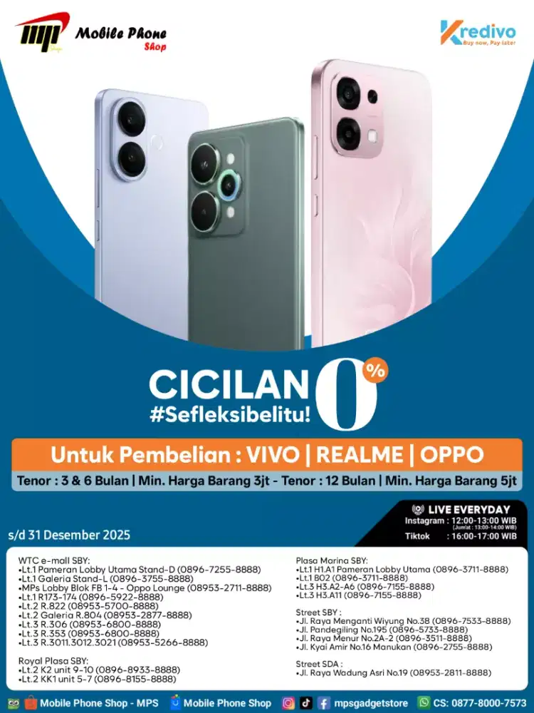 Kredit hp bunga 0%
