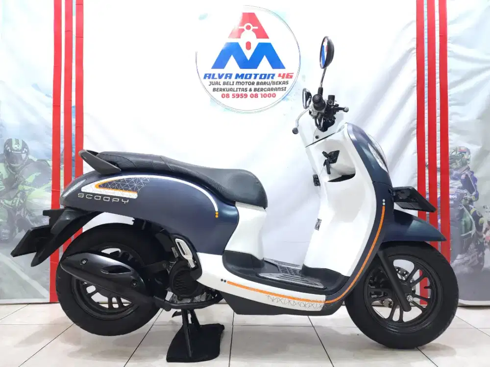 NEW SCOOPY FASHION TH 2023 KAYA BARU LOW KM 9 RB PLAT JAKSEL PANJANG