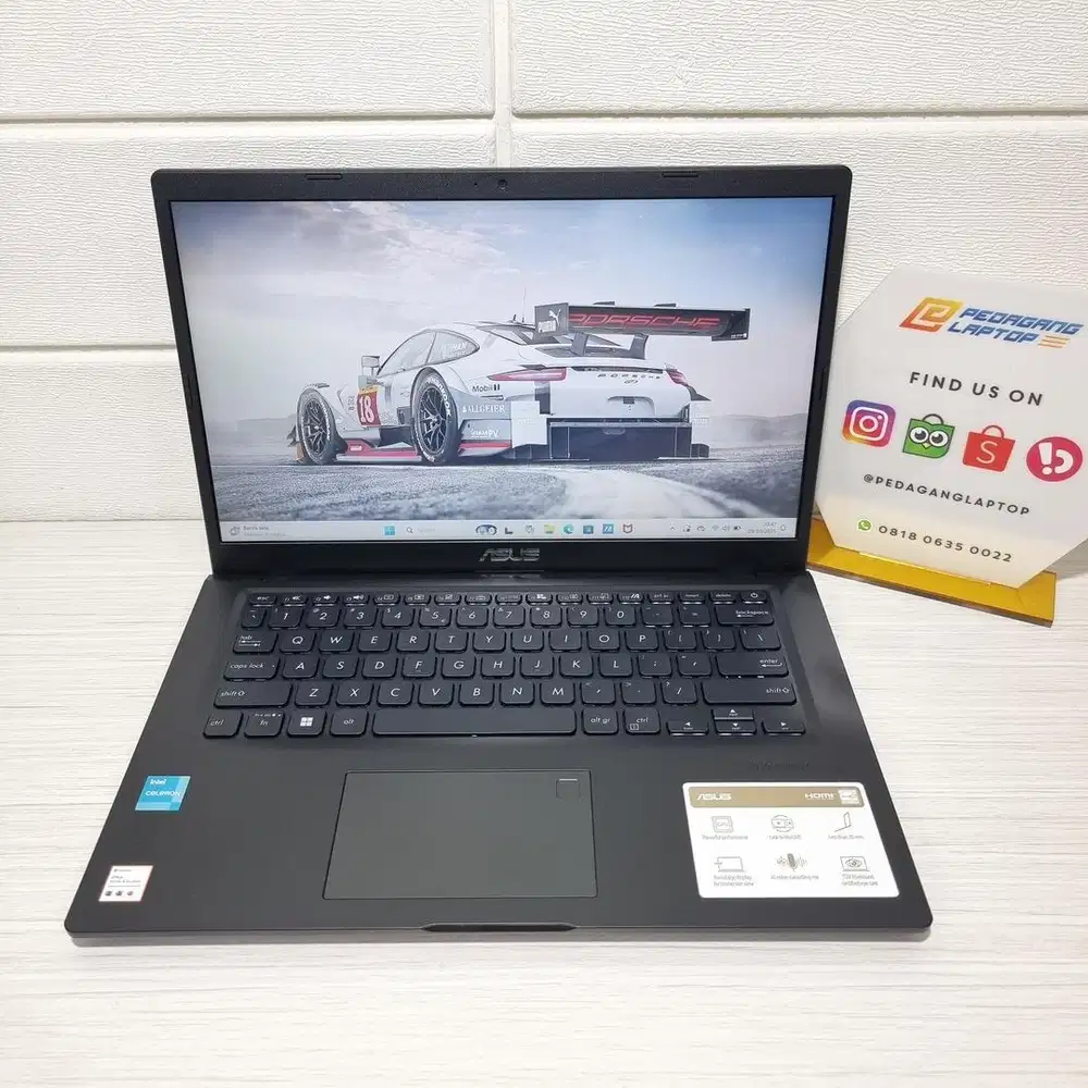 Asus Vivobook A1400KA Intel N4500 8GB/512GB LIKE NEW GARANSI