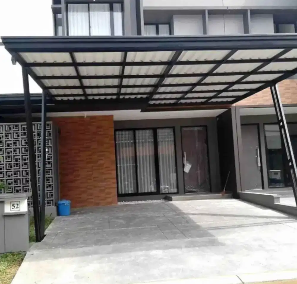 Kanopi alderon double layer lengkap