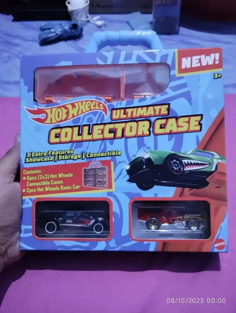 Collector case hotwheels 2 HW
