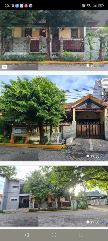 Di jual rumah utama beserta kost kosannya