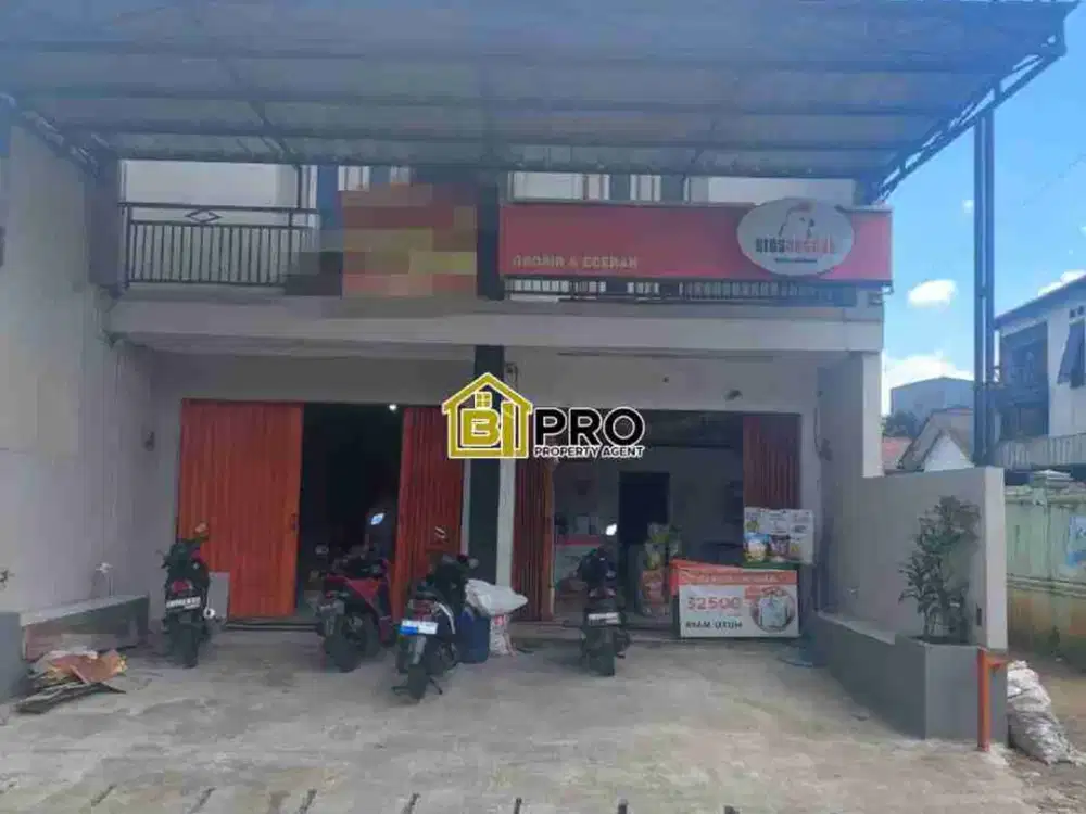 dijual ruko strategis cuan jln kapitan pinggir gas alam