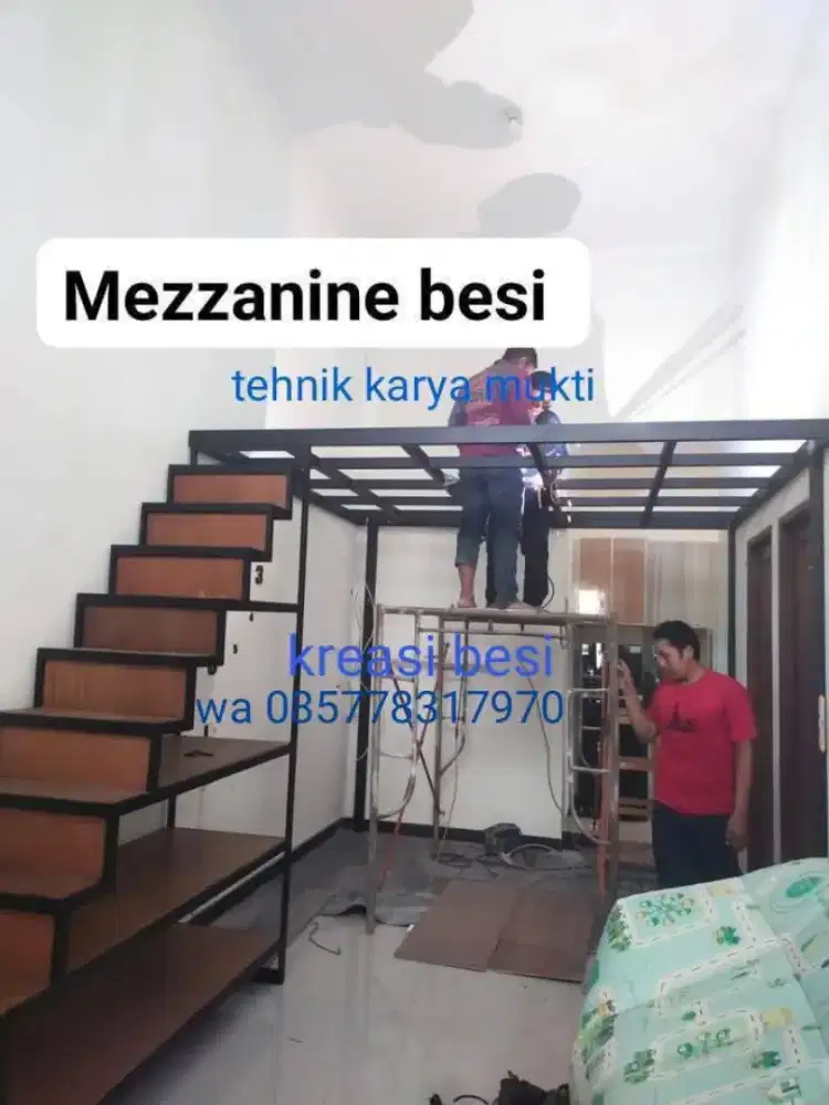 pembuatan mezzanine