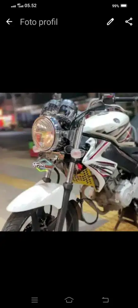 Lampu ninja ss pnp vixion